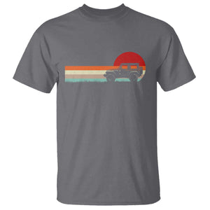 Off Road QUAD ATV Car Vintage Retro Sunset T Shirt TS11 Charcoal Print Your Wear