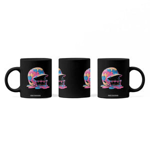 Funny Baseball Helmet Ice Cream Baseball Drip Coffee Mug TS11 Print Your Wear