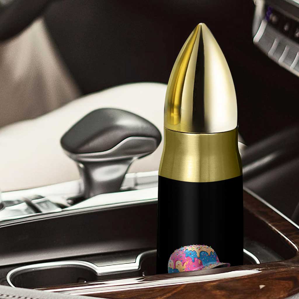 Funny Baseball Helmet Ice Cream Baseball Drip Bullet Tumbler TS11 Print Your Wear