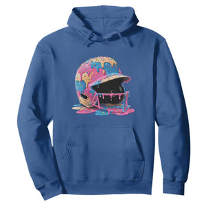 Funny Baseball Helmet Ice Cream Baseball Drip Hoodie TS11 Royal Blue Print Your Wear
