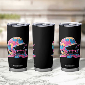 Funny Baseball Helmet Ice Cream Baseball Drip Tumbler Cup TS11 Print Your Wear
