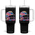 Funny Baseball Helmet Ice Cream Baseball Drip Tumbler With Handle TS11 One Size: 40 oz Black Print Your Wear