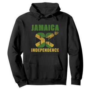 Jamaica 63rd Independence Hoodie Jamaican Pride TS11 Black Print Your Wear
