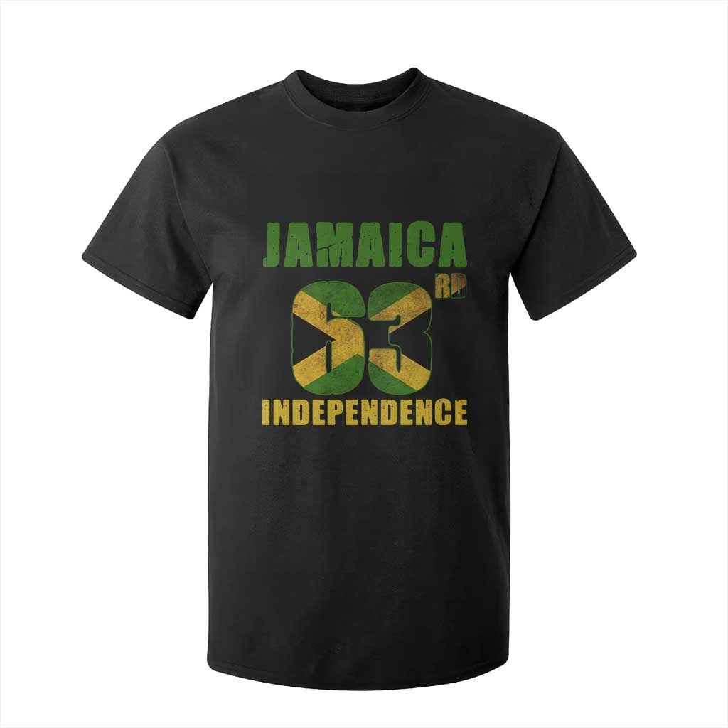 Jamaica 63rd Independence T Shirt For Kid Jamaican Pride TS11 Black Print Your Wear