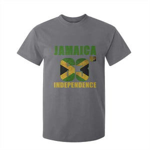 Jamaica 63rd Independence T Shirt For Kid Jamaican Pride TS11 Charcoal Print Your Wear