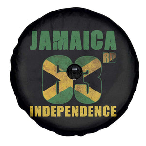 Jamaica 63rd Independence Spare Tire Cover Jamaican Pride TS11 Print Your Wear