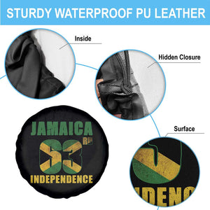 Jamaica 63rd Independence Spare Tire Cover Jamaican Pride TS11 Print Your Wear