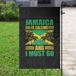 Funny Jamaica Is Calling And I Must Go Garden Flag Jamaican Flag Travel TS11 Print Your Wear