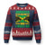 Funny Jamaica Is Calling And I Must Go Ugly Christmas Sweater Jamaican Flag Travel - Print Your Wear