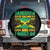 Funny Jamaica Is Calling And I Must Go Spare Tire Cover Jamaican Flag Travel TS11 No hole Black Print Your Wear