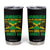 Funny Jamaica Is Calling And I Must Go Tumbler Cup Jamaican Flag Travel TS11 Black Print Your Wear