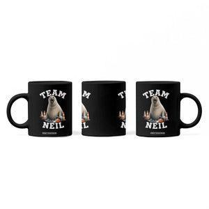 Team Neil The Seal Coffee Mug Funny Tasmania Elephant Seal with Traffic Cone TS11 Print Your Wear