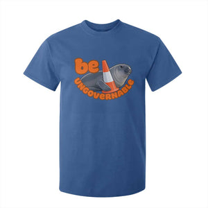 Neil The Seal Be Ungovernable T Shirt For Kid Funny Tasmania Elephant Seal Road TS11 Royal Blue Print Your Wear