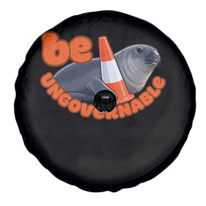 Neil The Seal Be Ungovernable Spare Tire Cover Funny Tasmania Elephant Seal Road TS11 Print Your Wear