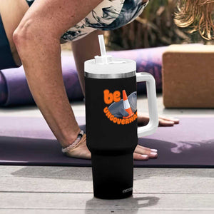Neil The Seal Be Ungovernable Tumbler With Handle Funny Tasmania Elephant Seal Road TS11 Print Your Wear