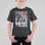 Funny Bigfoot For President T Shirt For Kid A Candidate You Can Believe In 2024 Sasquatch USA Flag TS11 Black Print Your Wear