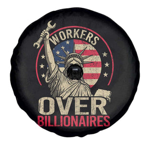 Workers Over Billionaires Spare Tire Cover Social Justice Statue Of Liberty TS11 Print Your Wear