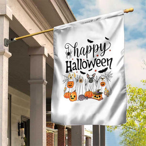 Happy Halloween Dog Ghost Spooky Season Garden Flag TS11 Print Your Wear