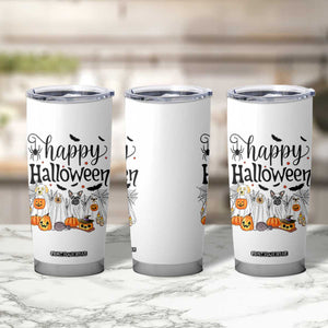 Happy Halloween Dog Ghost Spooky Season Tumbler Cup TS11 Print Your Wear