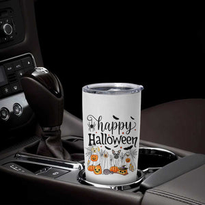 Happy Halloween Dog Ghost Spooky Season Tumbler Cup TS11 Print Your Wear