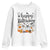 Happy Halloween Dog Ghost Spooky Season Youth Sweatshirt TS11 White Print Your Wear
