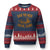 Funny Save The Neck For Me Clark Ugly Christmas Sweater Turkey Thanksgiving Xmas Dinner - Print Your Wear