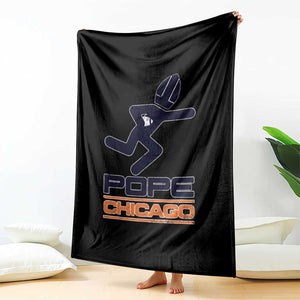 Chicago Pope Leo XIV American Football Throw Blanket TS11 Print Your Wear
