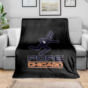 Chicago Pope Leo XIV American Football Throw Blanket TS11 Print Your Wear