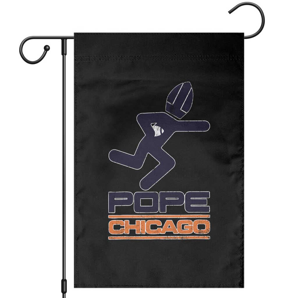 Chicago Pope Leo XIV American Football Garden Flag TS11 Black Print Your Wear