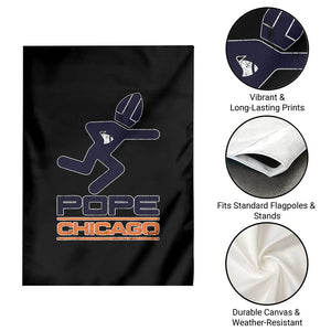 Chicago Pope Leo XIV American Football Garden Flag TS11 Print Your Wear