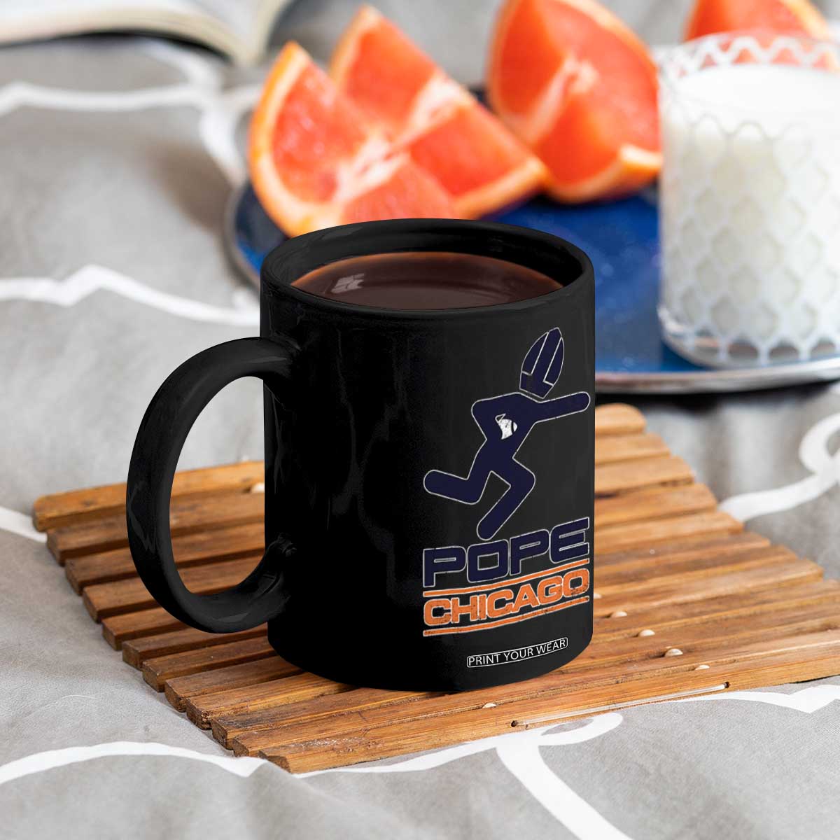 Chicago Pope Leo XIV American Football Coffee Mug TS11 Print Your Wear