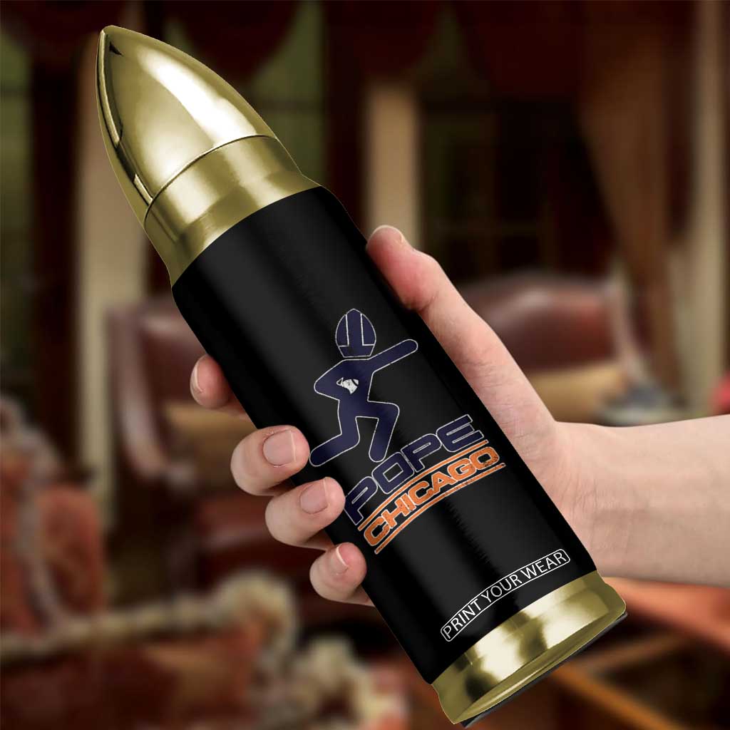 Chicago Pope Leo XIV American Football Bullet Tumbler TS11 Print Your Wear