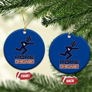 Chicago Pope Leo XIV American Football Ceramic Ornament TS11 1pc Blue Print Your Wear