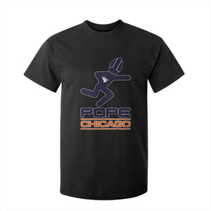Chicago Pope Leo XIV American Football T Shirt For Kid TS11 Black Print Your Wear