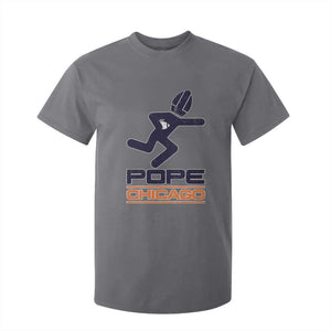 Chicago Pope Leo XIV American Football T Shirt For Kid TS11 Charcoal Print Your Wear