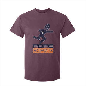 Chicago Pope Leo XIV American Football T Shirt For Kid TS11 Maroon Print Your Wear