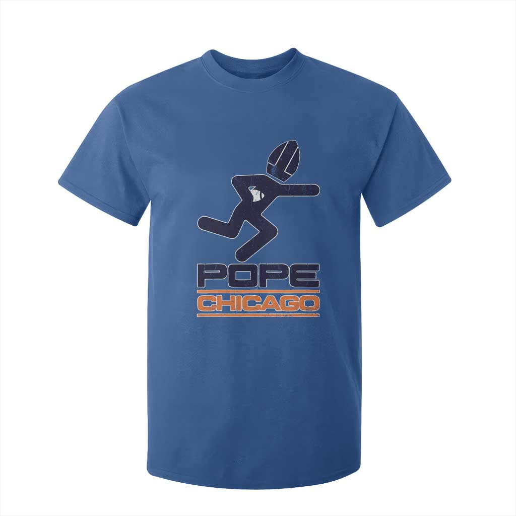 Chicago Pope Leo XIV American Football T Shirt For Kid TS11 Royal Blue Print Your Wear