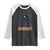Chicago Pope Leo XIV American Football Raglan Shirt TS11 Black White Print Your Wear