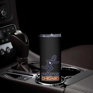 Chicago Pope Leo XIV American Football Skinny Tumbler TS11 Print Your Wear