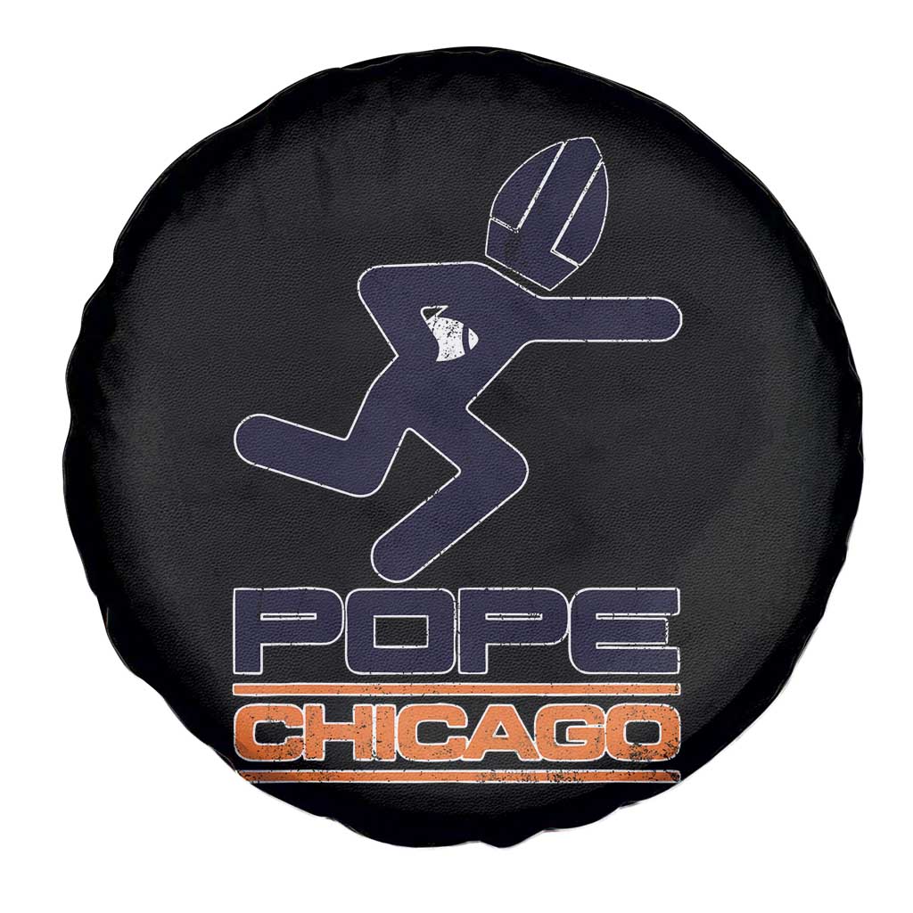 Chicago Pope Leo XIV American Football Spare Tire Cover TS11 Print Your Wear