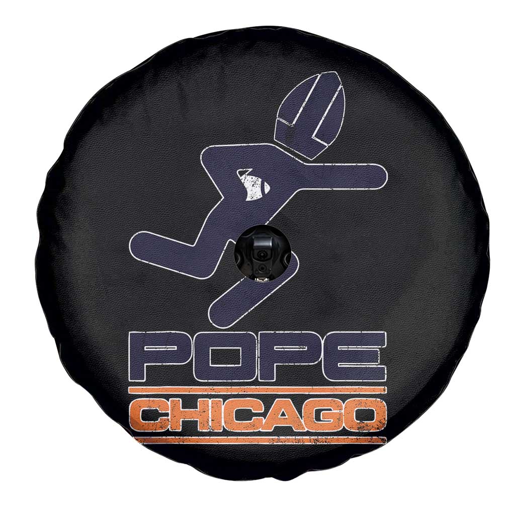 Chicago Pope Leo XIV American Football Spare Tire Cover TS11 Print Your Wear
