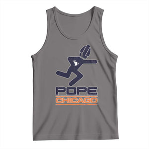 Chicago Pope Leo XIV American Football Tank Top TS11 Deep Heather Print Your Wear