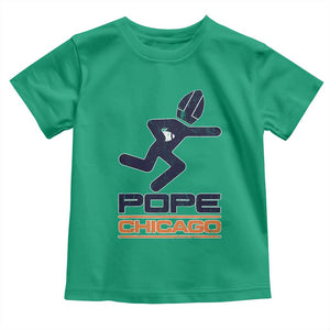 Chicago Pope Leo XIV American Football Toddler T Shirt TS11 Irish Green Print Your Wear