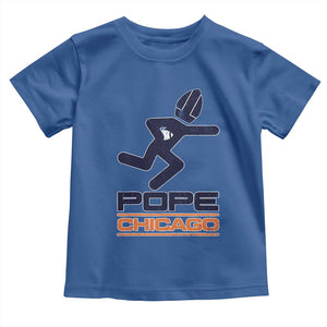 Chicago Pope Leo XIV American Football Toddler T Shirt TS11 Royal Blue Print Your Wear