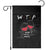 Funny Thanksgiving Friendsgiving Garden Flag WTF Wine Tasting Friends - Print Your Wear
