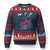 Funny Thanksgiving Friendsgiving Ugly Christmas Sweater WTF Wine Tasting Friends - Print Your Wear