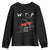 Funny Thanksgiving Friendsgiving Youth Sweatshirt WTF Wine Tasting Friends - Print Your Wear