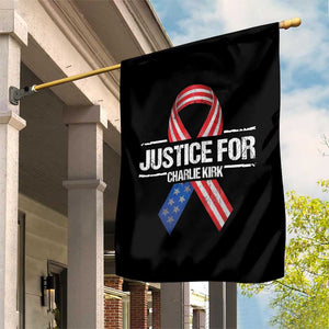 Justice For Charlie Kirk Garden Flag Patriotic Tribute Human Rights Activist TS11 Print Your Wear