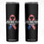 Justice For Charlie Kirk Skinny Tumbler Patriotic Tribute Human Rights Activist TS11 Black Print Your Wear