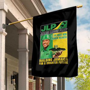 Andrew Holness Garden Flag Building Jamaica For A Brighter Future Jamaica Labour Party TS11 Print Your Wear
